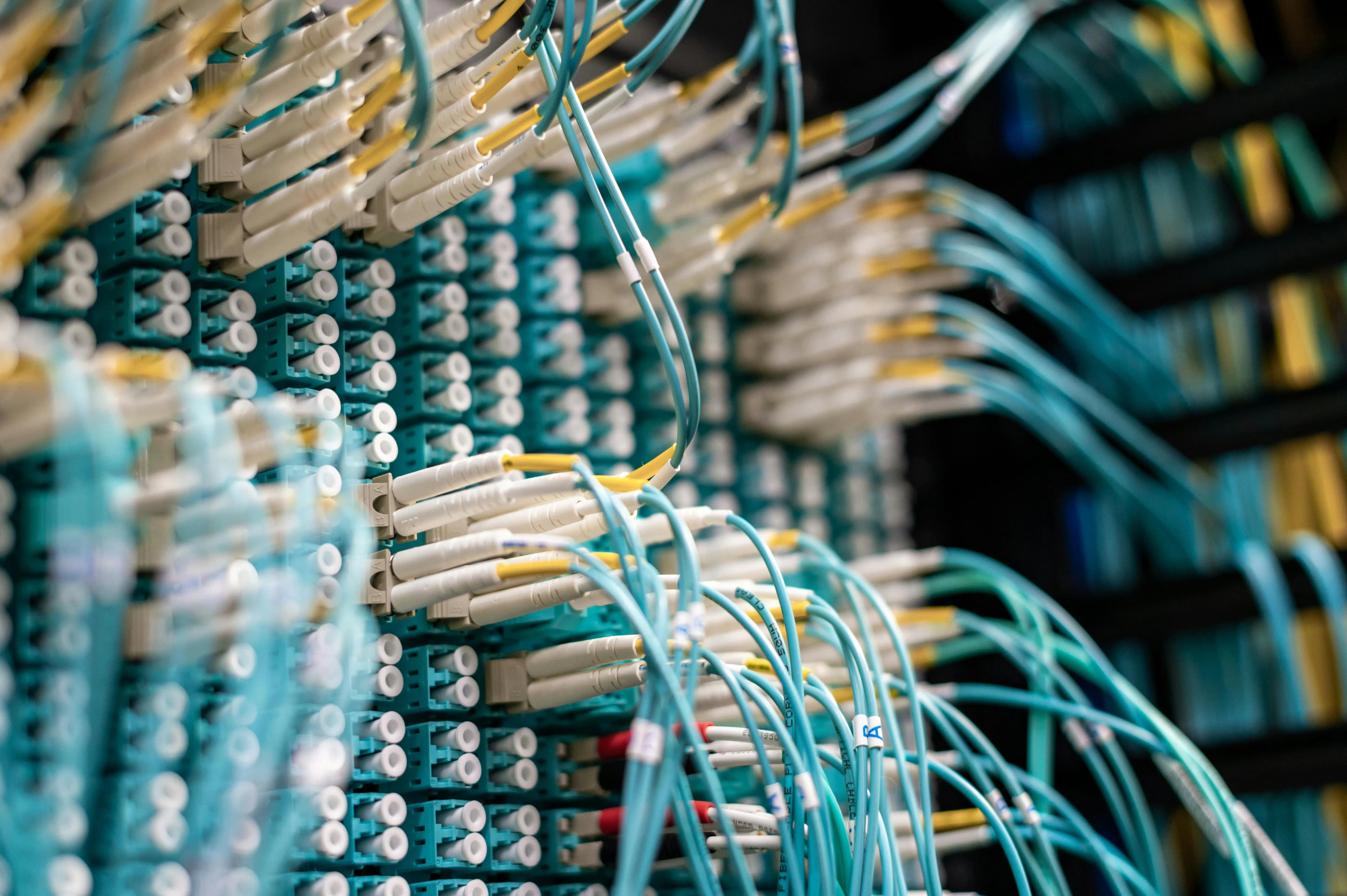 Fibre Optics background