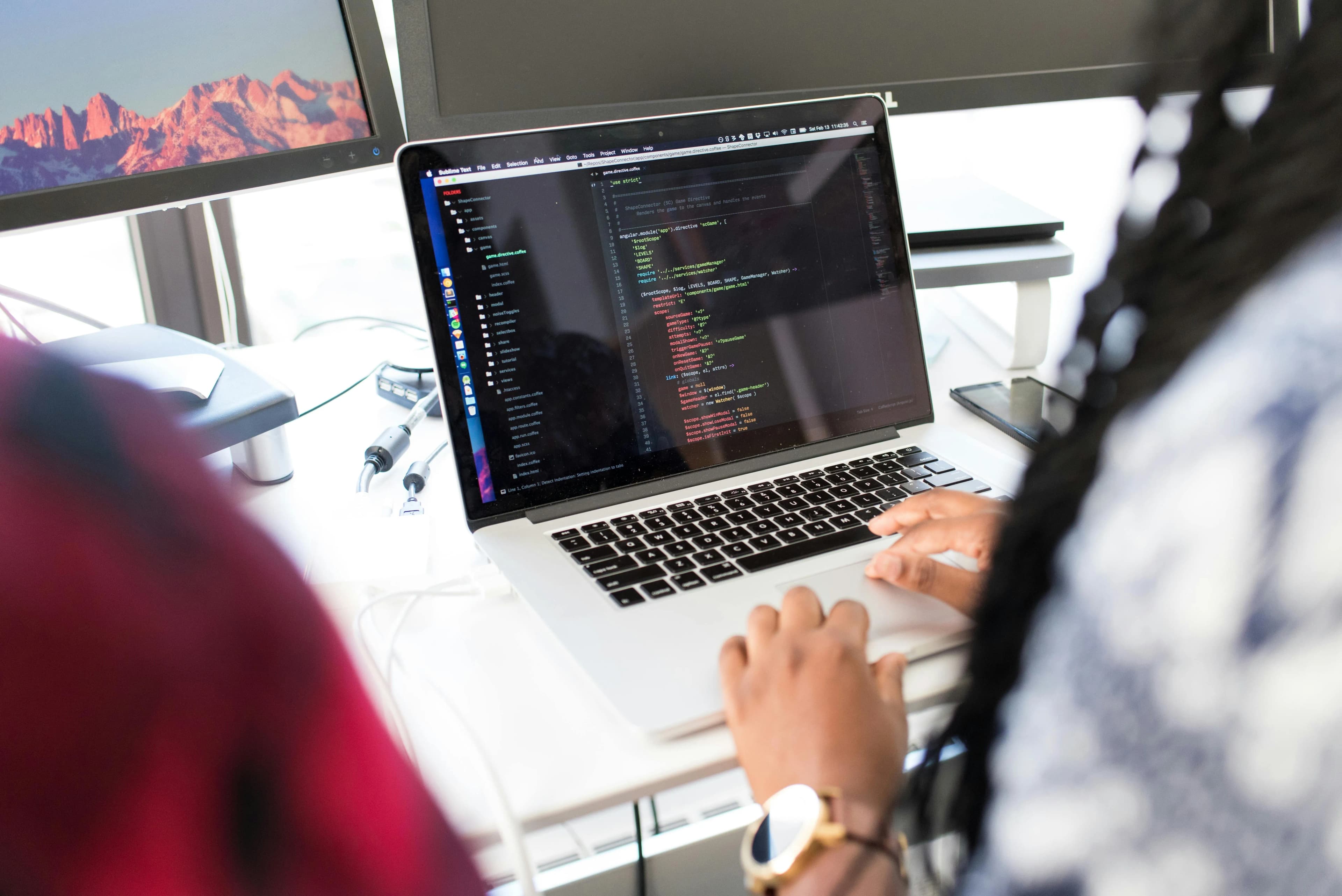 Web Design & Development background